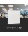 V-TAC LED Панел 25W 600x600mm 120Lm/W 4000K Вкл. Драйвер - 23393 - 9