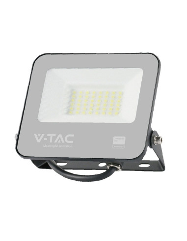 V-TAC 30W LED Прожектор SAMSUNG Чип 1м Кабел Черно Тяло 4000K - 