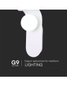 V-TAC Стенна Лампа Дизайн G9 Бяла IP20 - 23408 - 3