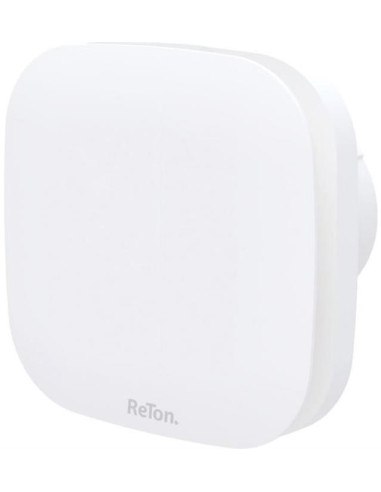 ReTon Вентилатор Soft T ф100мм, цвят Бял, 90м3/ч, 8W, 31dB, с 