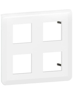 Legrand Лицева рамка 2x2х2 мод. цвят бял Mosaic NEW - 078838L - Цена | LEDs4economy