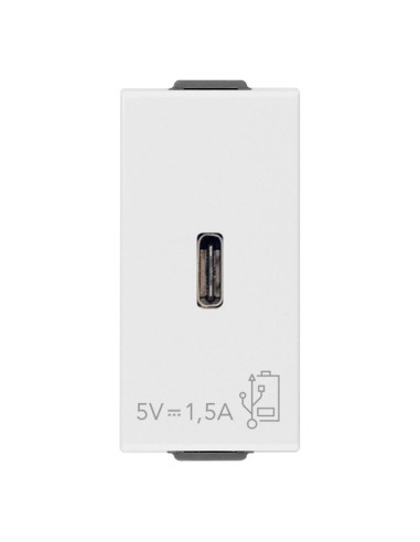 09292.C.25 C-USB розетка 25W бял VIMAR NEVE UP