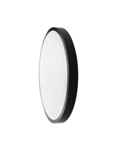 V-TAC 36W LED Плафон Сензор SAMSUNG Чип 4000 Квадрат Черна Рамка IP44 - 76711-24 - Цена | LEDs4economy