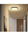 V-TAC 36W LED Плафон Сензор SAMSUNG Чип 4000 Квадрат Черна Рамка IP44 - 76711-24 - 6