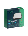 V-TAC 48W LED Плафон SAMSUNG Чип 3000 Квадрат Черна Рамка IP44 - 76481-24 - 7