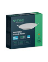 V-TAC 12W LED SAMSUNG Чип Backlit Панел Вграждане Кръг 4000K - 78621 - 3