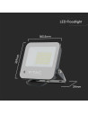 V-TAC 50W Floodlight RGB+W Черен С Контролер IP65 - 23463 - 7