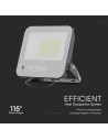 V-TAC 50W Floodlight RGB+W Черен С Контролер IP65 - 23463 - 10
