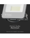 V-TAC 30W Floodlight RGB+W Черен С Контролер IP65 - 23462 - 6