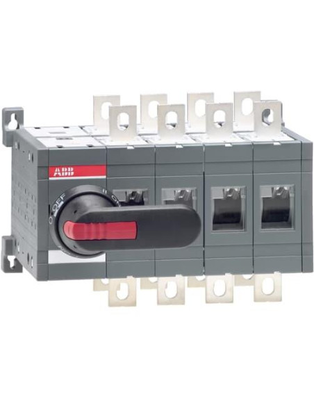 ABB Разединител OT315E04CP 315А 4P I-0-II с ръкохватка  - 