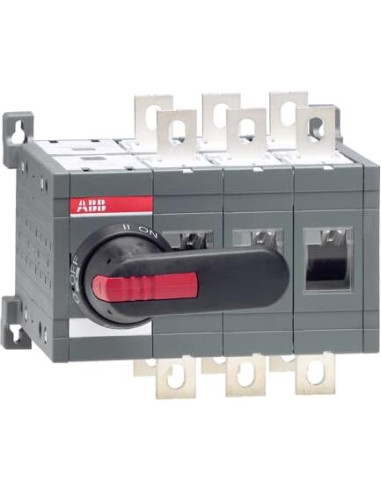 ABB Разединител OT400E03CP 400А 3P I-0-II с ръкохватка  - 