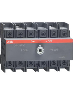 ABB Разединител OT125F3C 125A 3P I-0-II за DIN монтаж без ръкохватка АВВ - 1SCA105037R1001 - Цена | LEDs4economy