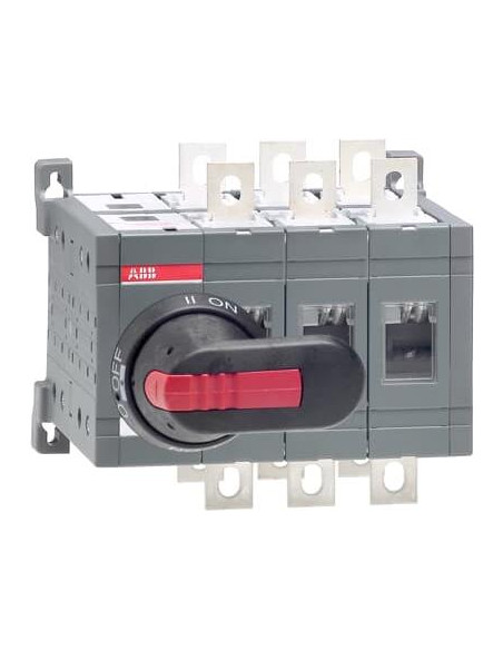 ABB Разединител OT250E03CP 250A 3P I-0-II с ръкохватка  - 