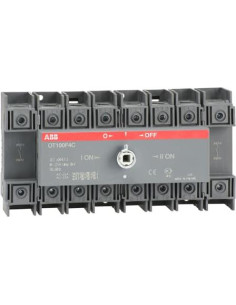 ABB Разединител OT100F4C 100A 4P I-0-II за DIN монтаж без ръкохватка АВВ - 1SCA105019R1001 - Цена | LEDs4economy