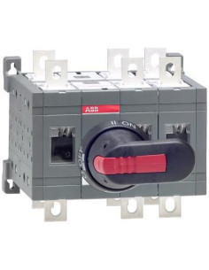 ABB Разединител OT250E12CP 250A 3P I-0-II с ръкохватка UL версия - 1SCA022776R9320 - Цена | LEDs4economy