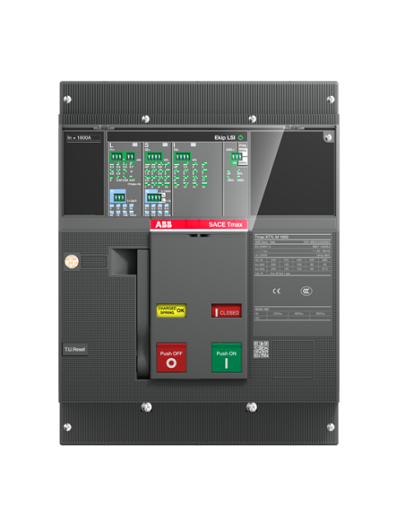 ABB Автомат T Max XT7S M 1600A електронна защита Ekip LS/I 3P 