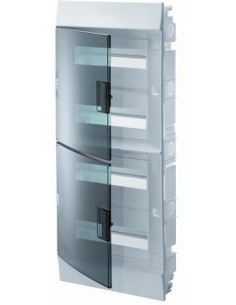 ABB Табло за скрит монтаж 4х12мод. Mistral41F с прозрачна врата и Н и РЕ клеми - 1SLM004101A1208 - Цена | LEDs4economy