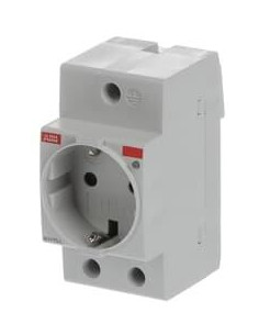 ABB Контакт с индикатор за DIN-шина M1175-L шуко 16Α 2.5 мод. - 2CSM212000R0721 - Цена | LEDs4economy