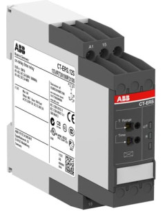 ABB Реле за време, закъснение при включване, CT-ERS, 10x 0.05s…300h, 1c/o 4A, 24...240Vac - 1SVR730100R3100 - Цена | LEDs4econom