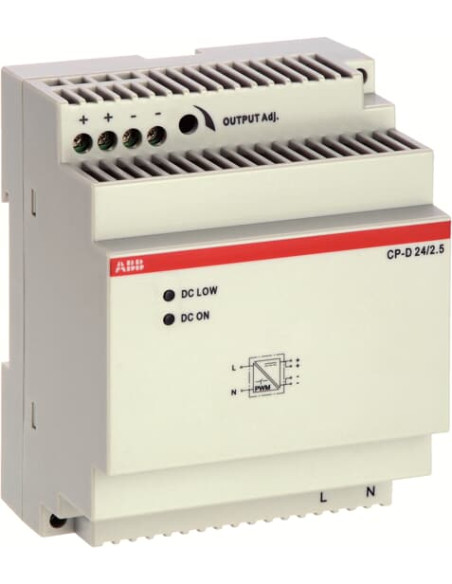 Захранващ блок CP-D In: 100...240VAC Out: 24VDC/2.5A ABB