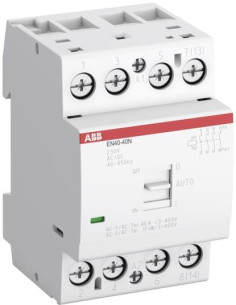 ABB Модулен контактор EN 40A 4NO 230ac/dc 3 мод. - 1SAE342111R0640 - Цена | LEDs4economy