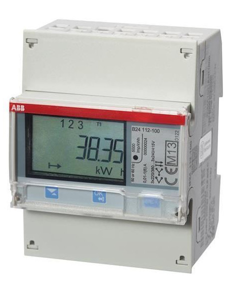 ABB Трифазен електромер за ИНДИРЕКТНО мерене на ел. енергия B24,