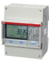 ABB Трифазен електромер за ИНДИРЕКТНО мерене на ел. енергия B24, Modbus, еднотарифен, за DIN монтаж 4 мод, MID - 2CMA100178R100 
