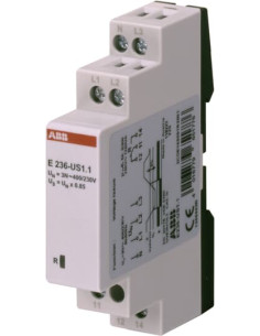 ABB Реле за контрол на напрежение, минимален праг, E236-US1.1, 1c/o, L1-L2-L3-N195Vac - 2CDE165001R2001 - Цена | LEDs4economy