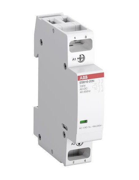 Модулен контактор ESB 16A 2NC 230ac/dc 1 мод. ABB