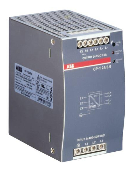 ABB Захранващ блок CP-T In: 3x400...500VAC Out: 24VDC/5A  - 