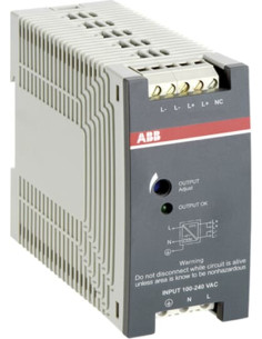 ABB Захранващ блок CP-E In: 100...240VAC Out: 24VDC/2.5A - 1SVR427032R0000 - Цена | LEDs4economy