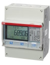 ABB Трифазен електромер за ДИРЕКТНО мерене на ел. енергия B23, Modbus, eднотарифен, за DIN монтаж 4 мод, 65A, MID - 2CMA100164R 