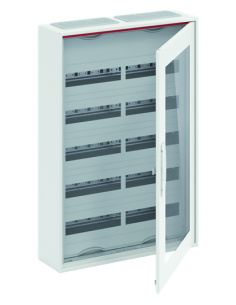 ABB Табло за открит монтаж ComfortLine 5х24мод. CA25VT с прозрачна врата IP44 и Н и РЕ клеми - 2CPX052203R9999 - Цена | LEDs4eco
