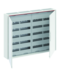 ABB Табло за открит монтаж ComfortLine 5х48мод. CA45V с две плътни метални врати IP44 и Н и РЕ клеми - 2CPX052195R9999 - Цена | 