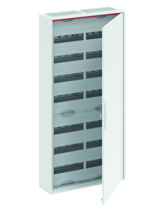 ABB Табло за открит монтаж ComfortLine 7х24мод. CA27V с плътна метална врата IP44 и Н и РЕ клеми - 2CPX052188R9999 - Цена | LEDs