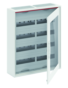 ABB Табло за открит монтаж ComfortLine 4х24мод. CA24VT с прозрачна врата IP44 и Н и РЕ клеми - 2CPX052202R9999 - Цена | LEDs4eco