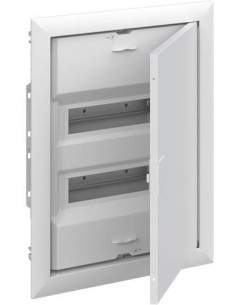 ABB Табло за скрит монтаж ComfortLine 2х12/14 (28) мод. серия UK600 с метална плътна врата IP30 и N и РЕ клеми - 2CPX077841R999 