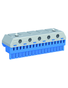 ABB Клема изолирана СИНЯ 5х25mm2 + 17х4mm2 63A - 2CPX062755R9999 - Цена | LEDs4economy