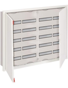 ABB Табло за скрит монтаж ComfortLine 5х48мод. U54Е с две метални плътни врати и Н и РЕ клеми - 2CPX071784R9999 - Цена | LEDs4ec