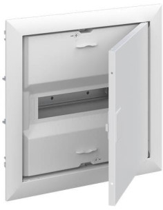 ABB Табло за скрит монтаж ComfortLine 1х12/13 (13) мод. серия UK600 с метална плътна врата IP30 и N и РЕ клеми - 2CPX077840R999 