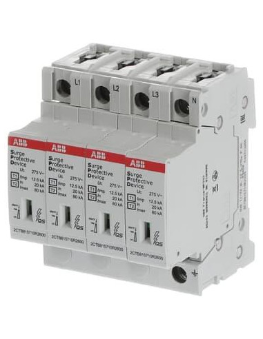 ABB Катоден отводител тип 1+2 OVR 12.5kA 275V 4P  - 