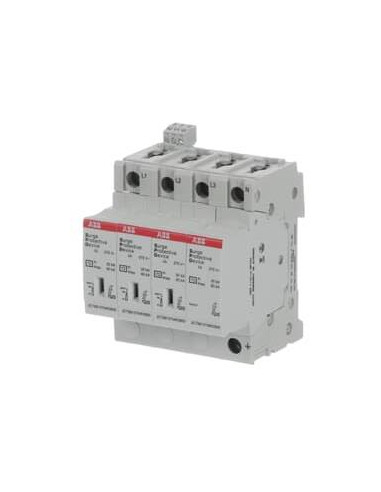 ABB Катоден отводител тип 2 OVR 40kA 275V 3P+N 1NO+1NC  - 