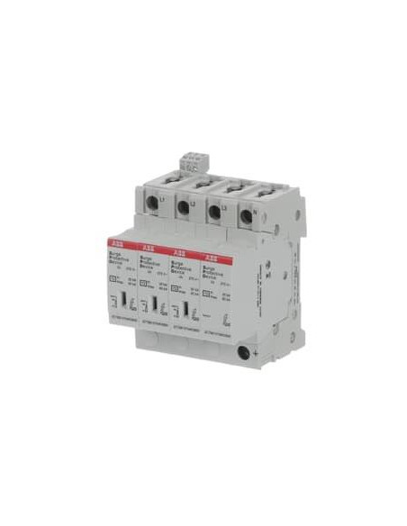 ABB Катоден отводител тип 2 OVR 40kA 275V 3P+N 1NO+1NC  - 