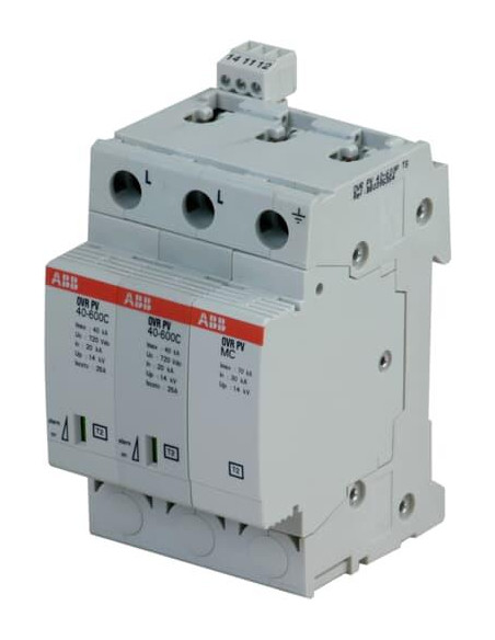 ABB Катоден отводител тип 2 OVR 40kA 275V 3P  - 2CTB803873R2400 