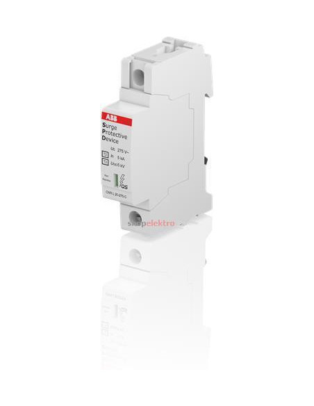 ABB Катоден отводител тип 2+3 OVR 20kA 275V 1P  - 2CTB803871R2400