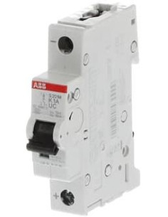 ABB Автоматичен прекъсвач S201MUC 1P 1A крива K 10kA - 2CDS271061R0217 - Цена | LEDs4economy
