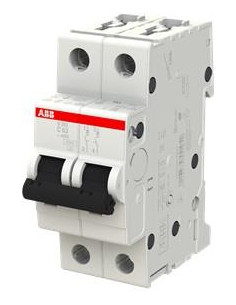 ABB Автоматичен прекъсвач S202 2P 50A крива С 6kA - 2CDS252001R0504 - Цена | LEDs4economy