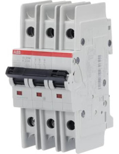 ABB Автоматичен прекъсвач SU203 M 3P 20A крива K 10kA - 2CDS273337R0487 - Цена | LEDs4economy