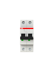 ABB Автоматичен прекъсвач S202 2P 20A крива С 6kA - 2CDS252001R0204 - Цена | LEDs4economy