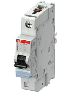 ABB Автоматичен прекъсвач S401M 1P 63A крива D 10kA - 2CCS571001R0631 - Цена | LEDs4economy